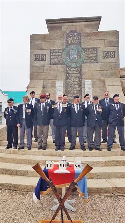 Militêre veterane se deur oop