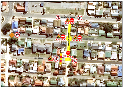 Kennisgewing:  Opgradering van Bayview straat,  Mosselbaai 