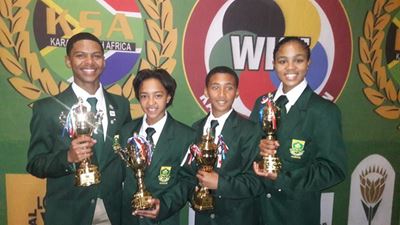 Oudtshoorn Protea-karatekas vereer