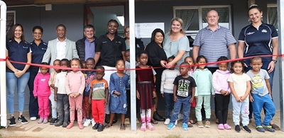 Nuwe klaskamer vir Lukhanyo-creche in Kwanokuthula 