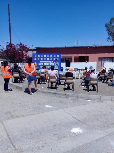 SAPS educates about GBV