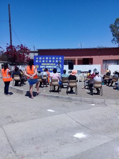 SAPS educates about GBV