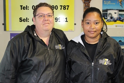 Crystela Sewcharan en Natasha Raubenheimer