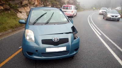 Accident on Outeniqua Pass