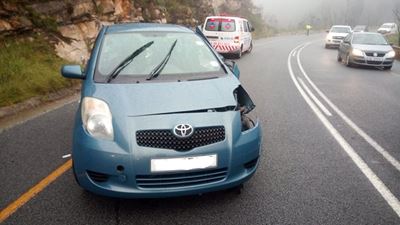Accident on Outeniqua Pass
