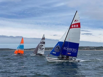 Locals dominate Hobie 16 nationals in Plett
