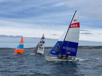 Locals dominate Hobie 16 nationals in Plett