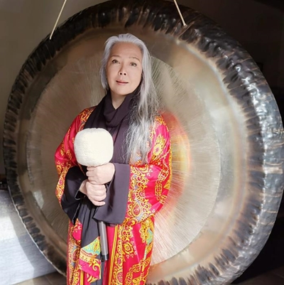 George strikes right note for world gong musician