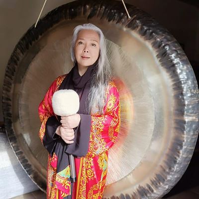 George strikes right note for world gong musician