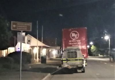 Vragmotorbestuurder aangerand en besteel