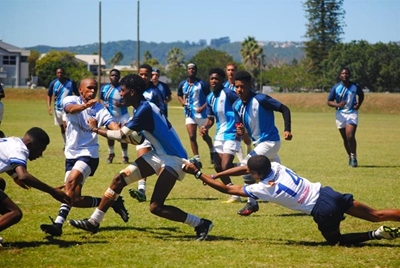 Knysna High dominate De Villiers Graaff on sports day