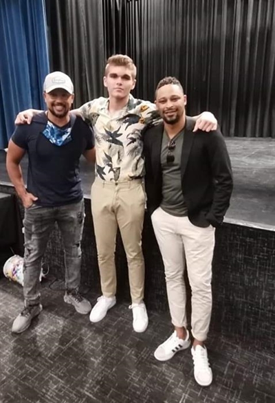 Kian kry rol in kortfilm