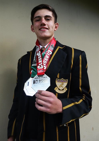 Skopbokser Tyron blink uit