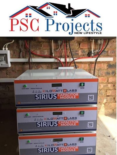 Sirius super capacitor eliminates all chemical batteries
