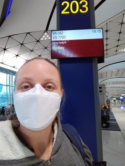 Back in SA from South Korea