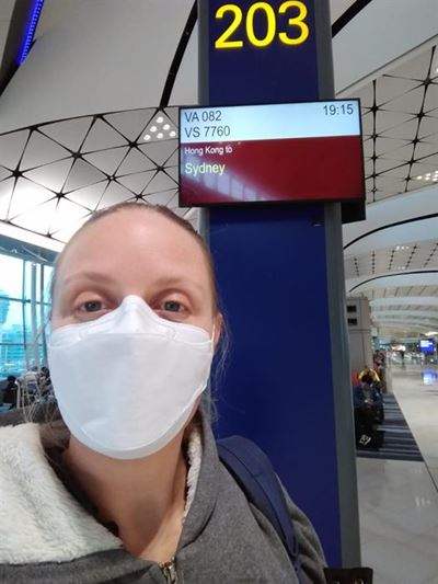 Back in SA from South Korea