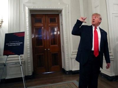 A frustrated Trump lashes out at impeachment probe