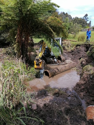 Update: Clean-up after flash floods 