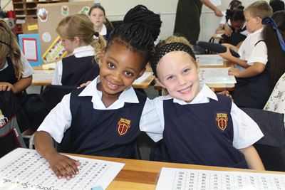 Holy Cross Primary: My first day in Grade 1