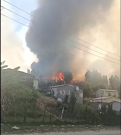 GRDM emergency responds to fires in Knysna