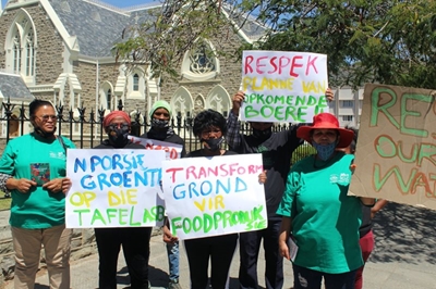 Locals march for climate justice