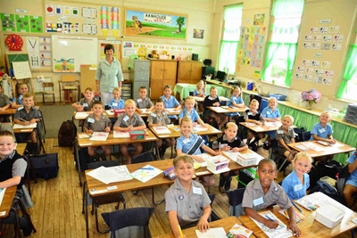 Laerskool Park spog met graad 1's
