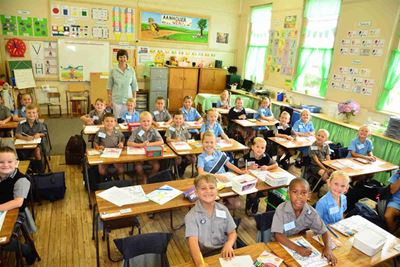 Laerskool Park spog met graad 1's