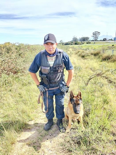 Guard nabs suspected copper thieves