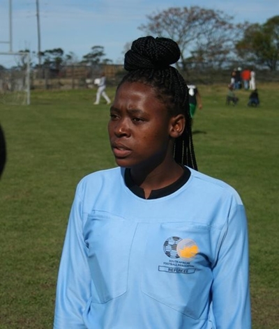 Meet Asanda Mlunguza, George's own Safa Eden match official