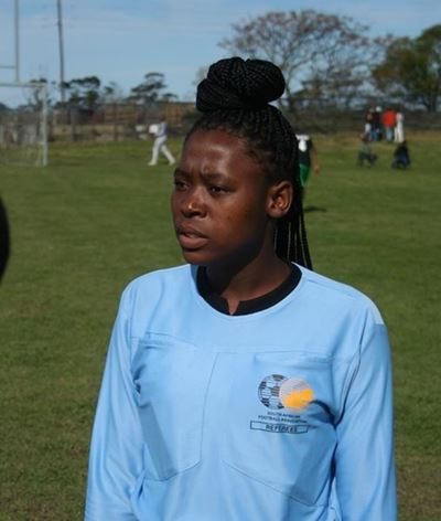 Meet Asanda Mlunguza, George's own Safa Eden match official