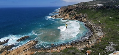 Longest highline in Mossel Bay