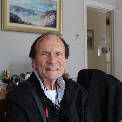 Gert van Tonder (82) ken nie van stilsit