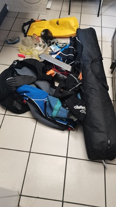 Stolen items found 