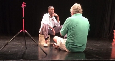 Tough journey relived on stage