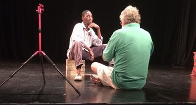 Tough journey relived on stage