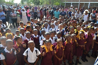 My 1ste skooldag by Bongolethu Primary
