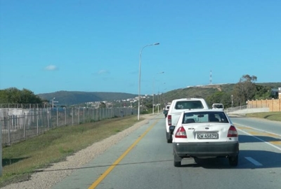 Traffic backed up on Black Friday