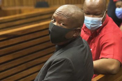 Prosecutor quits in Julius Malema’s firearm discharge case