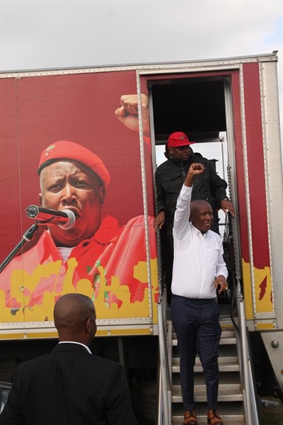 Malema: Landownership gives people dignity