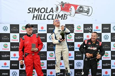 2 new King of the Hill champions and new record set at 2024 Simola Hillclimb