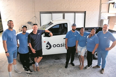 Oasis Water sorg vir kwaliteit en goeie diens