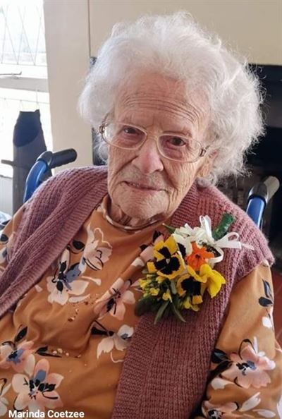 Poppie word 98 jaar oud