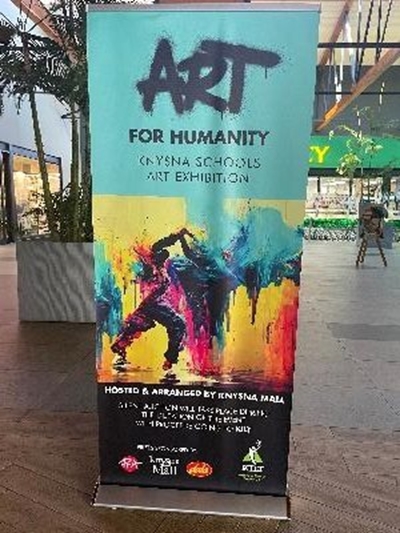 Art For Humanity exhibition highlights young talent