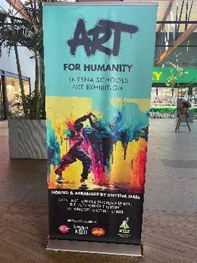 Art For Humanity exhibition highlights young talent