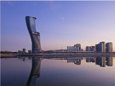 ‘Leaning Tower of Abu Dhabi’ hotel opens