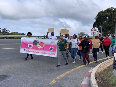 Protest against murder accused