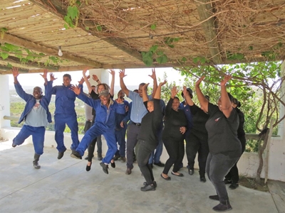 Oudewerfskloof se olyfolie onder tien bestes