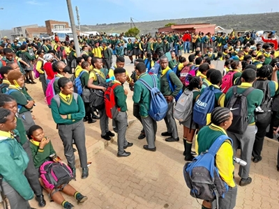 Overcrowding cause of protest