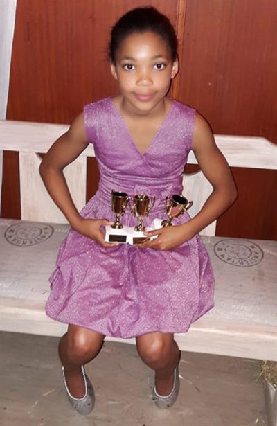 Golden girl bags more medals