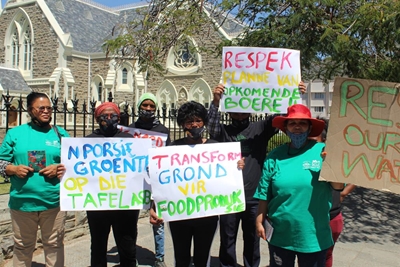Locals ask for Climate Justice